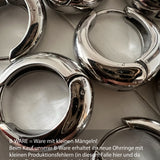 Chunky Creolen Silber