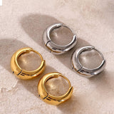 Chunky Creolen Gold