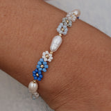 Daisy Pearl Bracelet