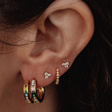 Dubai Rainbow Creolen Gold