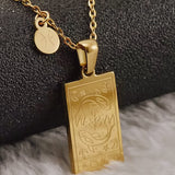 Zodiac Necklace Gold