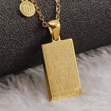 Zodiac Necklace Gold