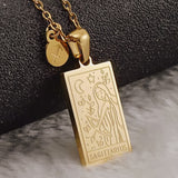 Zodiac Necklace Gold