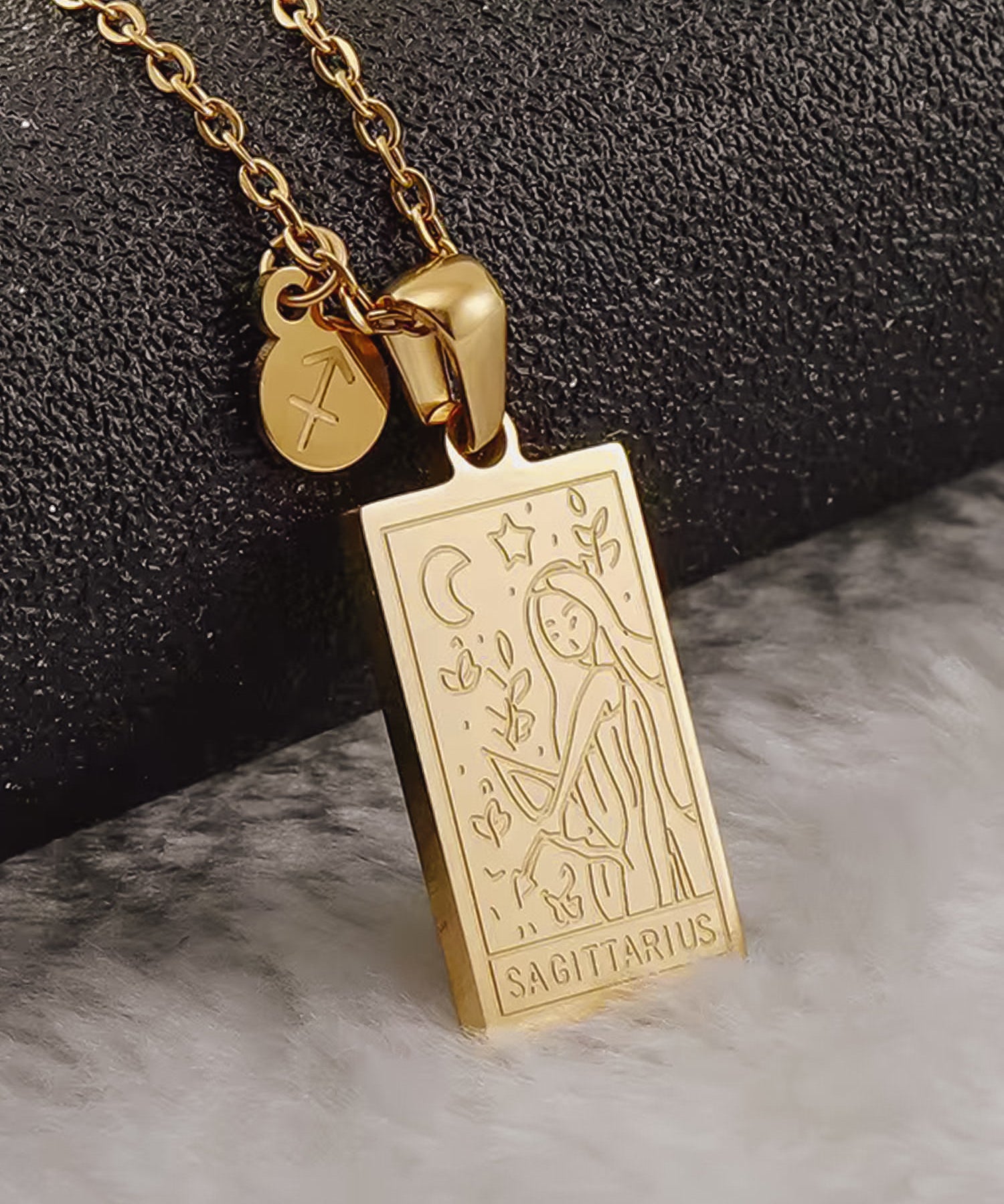 Zodiac Necklace Gold