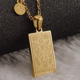 Zodiac Necklace Gold