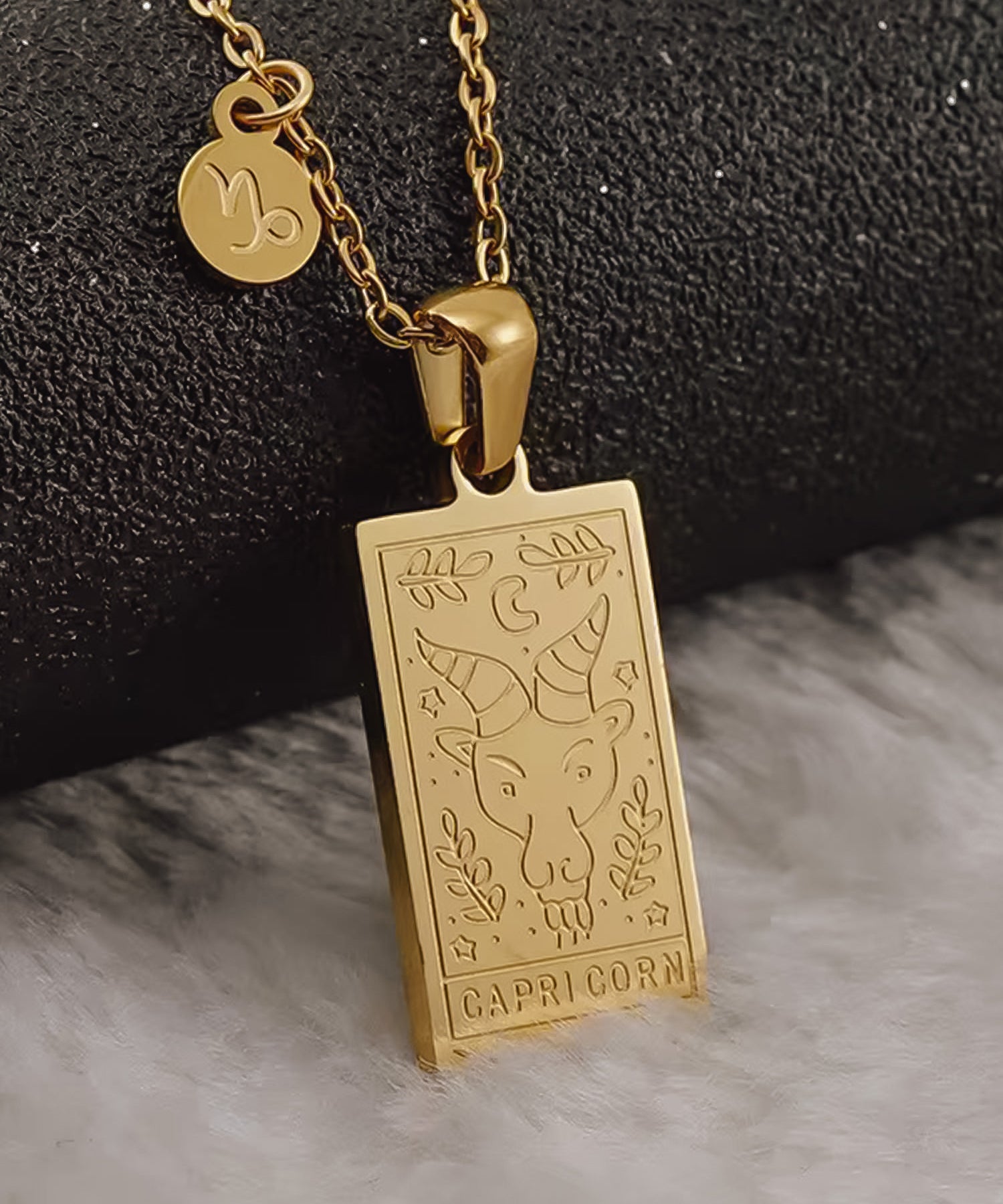 Zodiac Necklace Gold