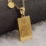 Zodiac Necklace Gold