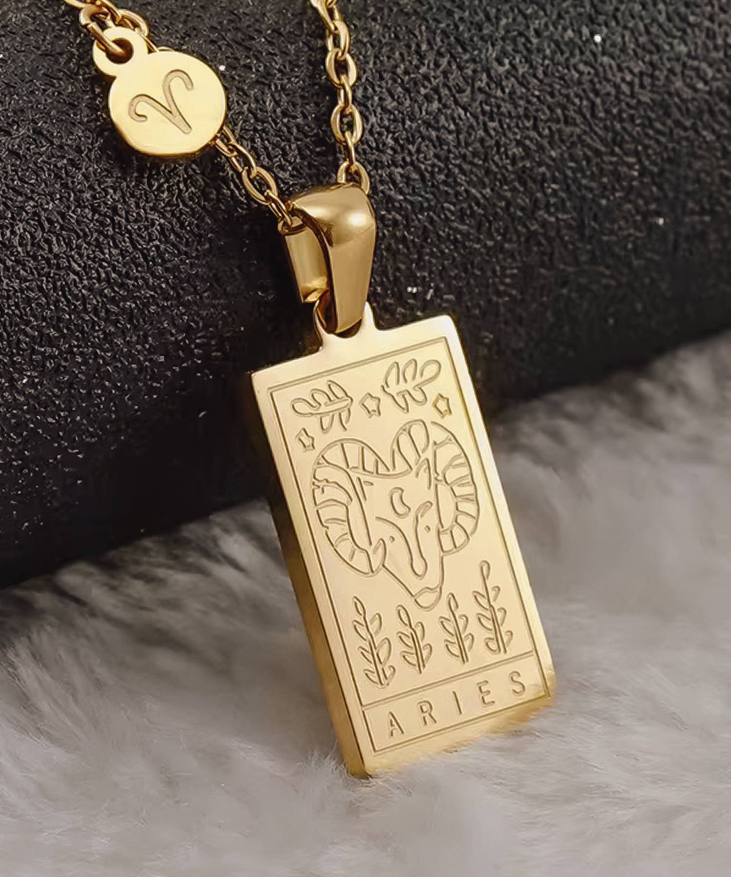 Zodiac Necklace Gold