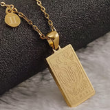 Zodiac Necklace Gold