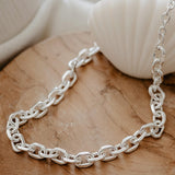 Rolo Chain Necklace Silber