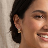 Dubai Hoop Earrings Gold