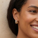 Dubai Hoop Earrings Gold