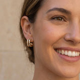 Dubai Hoop Earrings Gold