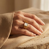 Athene Ring Gold