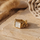 Athene Ring Gold