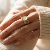 Athene Ring Gold