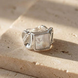 Athena ring silver
