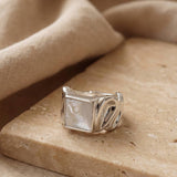 Athena ring silver