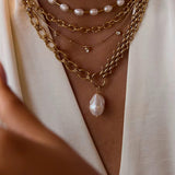 Stardust Necklace Gold