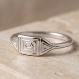 Azteken Ring Silber