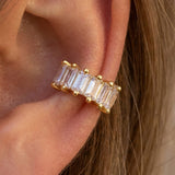 Bijou d'Oreille Baguette Doré