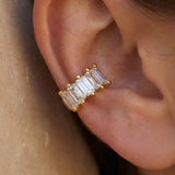 Bijou d'Oreille Baguette Doré