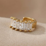 Bijou d'Oreille Baguette Doré