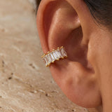 Bijou d'Oreille Baguette Doré