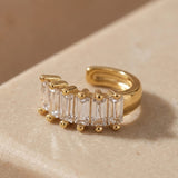 Bijou d'Oreille Baguette Doré