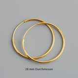 Boucles d'Oreilles Créoles Martelée Or Moyen