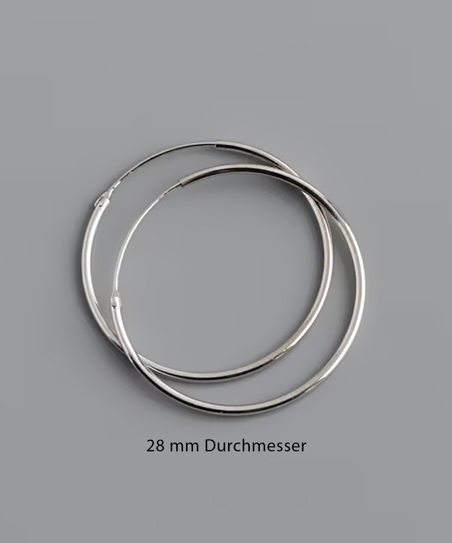 Basic Creolen Silber