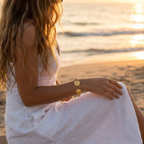 Chunky Seashell Bracelet Gold