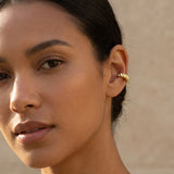 Croissant Ear Cuff Gold