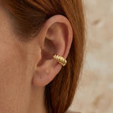 Croissant Ear Cuff Gold