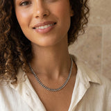 Collier Chaîne Gourmette Argent