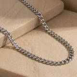 Collier Chaîne Gourmette Argent