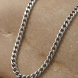 Collier Chaîne Gourmette Argent