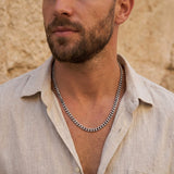 Collier Chaîne Gourmette Argent