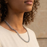 Collier Chaîne Gourmette Argent