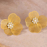 Eternal Bloom Ohrstecker Gold