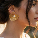 Eternal Bloom Ohrstecker Gold