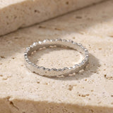 Eternity Ring Silber