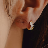 Florence Hoop Earrings Mini Gold