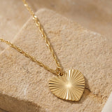 Collier Pendentif Coeur Or