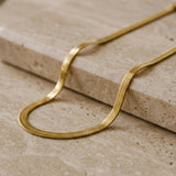 Collier Chevrons Doré