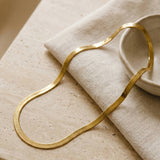 Collier Chevrons Doré