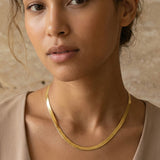 Collier Chevrons Doré