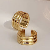 Layered Earcuff Gold