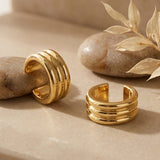 Layered Earcuff Gold
