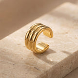 Layered Earcuff Gold